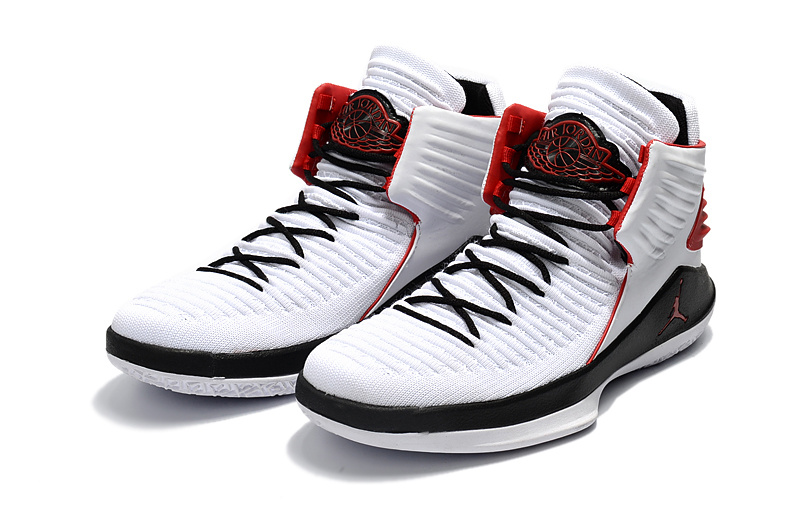 2018 Women Air Jordan 32 White Black Red